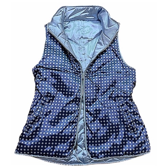 NEW KENSIE Vest Satin Reversible Quilted Vest NEW WITH TAGS Size M - Picture 6 of 9